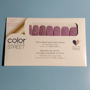 COLOR STREET NAIL POLISH "Glamsterdam" Glitter